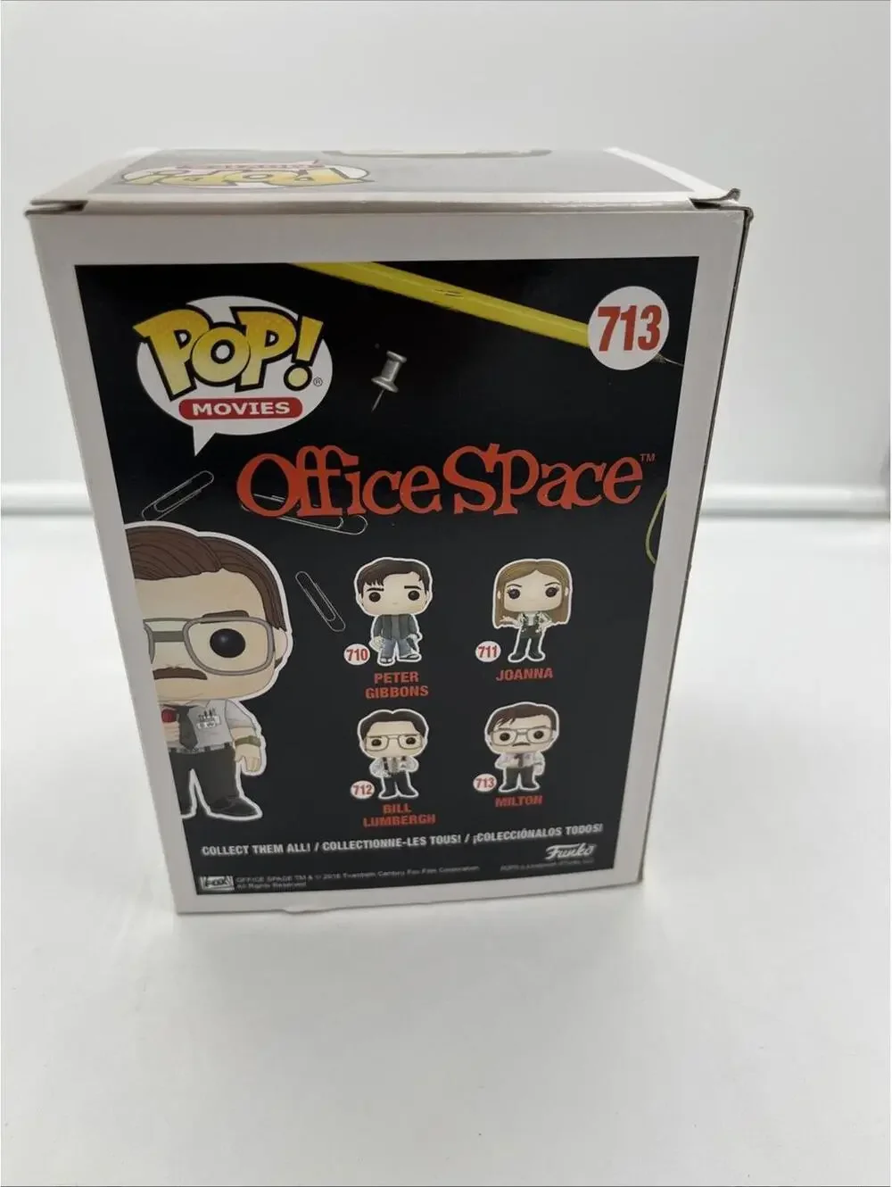 Milton Waddams Office Space POP! Movies #713 Vinyl Figure Funko